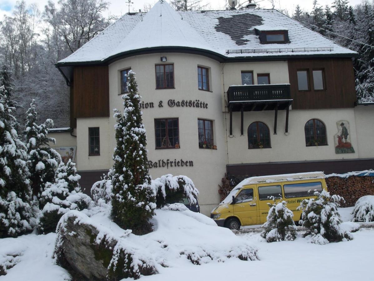 Hotel Waldfrieden Elsterberg Esterno foto